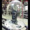 RAIN DOME & BASE W/FAN FOR SMALL LIGHTING FIXTURE
