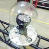 RAIN DOME & BASE W/FAN FOR SMALL LIGHTING FIXTURE